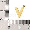 Ion Plating(IP) 304 Stainless Steel Charms STAS-G345-01G-V-3