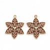 Alloy Enamel Pendants X-ENAM-E569-15-2