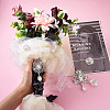10Pcs 10 Styles Flower & Heart & Teardrop Crystal Rhinestone Brooches Set JEWB-BY0001-04-6
