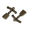 Tibetan Style Alloy Pendants TIBE-B003-16AB-2