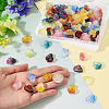 90Pcs 9 Colors Handmade Lampwork Beads LAMP-TA0002-40-6