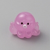 Luminous Resin Octopus Display Decoration RESI-WH0038-09A-2