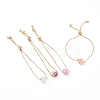 Adjustable Brass Slider Bracelets BJEW-JB06014-1