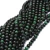 Natural Fuchsite Beads Strands G-O201A-09A-1