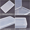 Transparent Plastic Storage Box CON-BC0006-19-5
