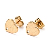 Ion Plating(IP) 304 Stainless Steel Stud Earring Findings STAS-I183-07A-07G-2