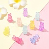 30Pcs Frosted Acrylic Beads MACR-YW0003-92-2