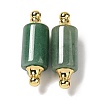 Natural Mixed Stone Connector Charms G-Z039-01G-2
