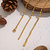 Elegant 304 Stainless Steel Rice Chain Y-Shaped Necklaces for Women DQ6451-6
