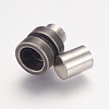 304 Stainless Steel Magnetic Clasps STAS-E144-052B-3