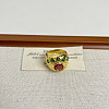 Alloy Rhinestone Enamel and Acrylic Finger Rings FS-WG0032C-01-1