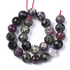 Natural Multicolor Tourmaline Beads Strands G-S345-4mm-001-2