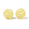 Opaque Acrylic & Transparent Resin Rhinestone Beads SACR-Q005-02A-05-2