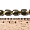 Natural Pyrite Beads Strands G-Z131-D01-03-5