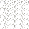 304 Stainless Steel Leverback Earring Findings STAS-SP0001-03B-1