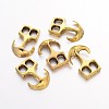 Tibetan Style Alloy Hook Clasps TIBEP-35682-AG-NR-1