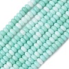 Ombre Effect Dyed Glass Beads Strands X-GLAA-C043-01J-1