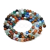 Natural & Synthetic Mixed Gemstone Beads Strands G-B171-B02-4mm-3