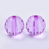 Transparent Acrylic Beads TACR-Q254-10mm-V48-2