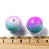 Baking Paint Opaque Acrylic Beads OACR-H049-02B-3