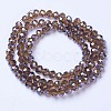 Electroplate Glass Beads Strands EGLA-A044-T4mm-A02-2