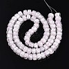 Luminous Handmade Silver Foil Glass Beads Strands FOIL-N029-02B-02-3