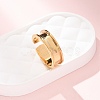 304 Stainless Steel Cuff Open Rings SA-CBACA70-01A-G-1
