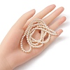 Glass Pearl Beads Strands HY-YW0001-07-4