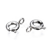 Tarnish Resistant 304 Stainless Steel Spring Ring Clasps STAS-S117-016A-3