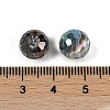 Transparent Electroplate Glass Beads EGLA-N002-31-G-3