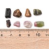 Natural Multicolor Tourmaline Chip Beads G-O103-07A-3