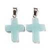 Synthetic Luminous Stone Dyed Pendants G-H308-06P-09-1