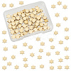 Brass Cabochons KK-OC0001-38F-1
