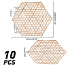 DIY Woven Bamboo Network FIND-WH0101-08-2