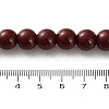Spray Painted Synthetic Non-magnetic Hematite Beads Strands G-C248-F01-4mm-4