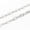 Tarnish Resistant 304 Stainless Steel Cable Chains CHS-O005-18A-1