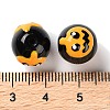 Halloween Themed Handmade Lampwork Beads Strands LAMP-L078-001B-4