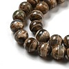 Tibetan Style dZi Beads Strands G-P526-D02-01-4