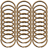 50Pcs Iron Keychain Clasps FIND-SP0005-56AB-7