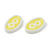Opaque Resin Cabochons CRES-S302-59B-4