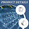 40Pcs 2 Styles Brass Bead KK-NB0003-47S-4