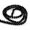 Transparent Glass Bead Strands GLAA-G013-8mm-71-2