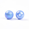 Electroplate Pearlized Glass Pearl Beads EGLA-T021-14C-05-2