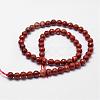 Natural Red Jasper Beads Strands G-D840-50-6mm-2