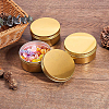 Round Aluminium Tin Cans CON-BC0005-15G-6