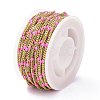 Ion Plating(IP) 304 Stainless Steel Enamel Curb Chains CHS-P013-01G-07-4