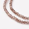 Natural Smoky Quartz Bead Strand G-G680-22-3
