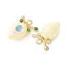 Alloy Enamel Pendants ENAM-F162-02A-01-2