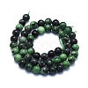 Natural Ruby in Zoisite Beads Strands G-E561-12-8mm-2