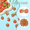 60Pcs 10 Styles Opaque Resin Pendants RESI-CJ0004-41-3